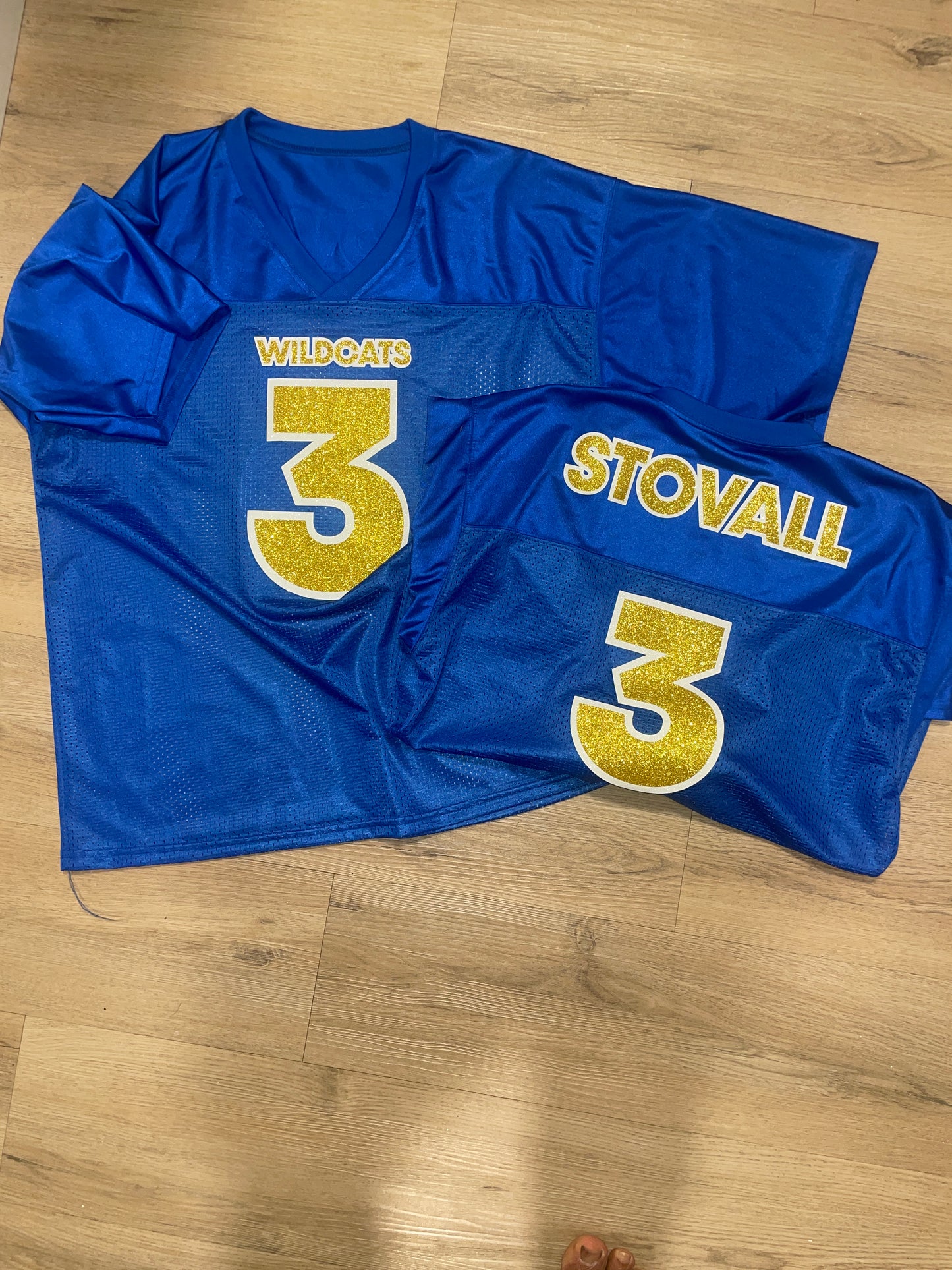 Custom Glitter Jersey